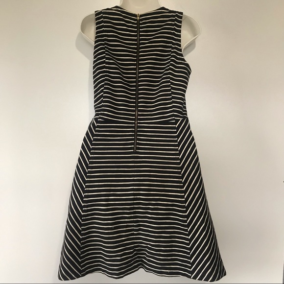 J. Crew Size 4 Dress Striped  Sheath Stretch Knit - Picture 5 of 8